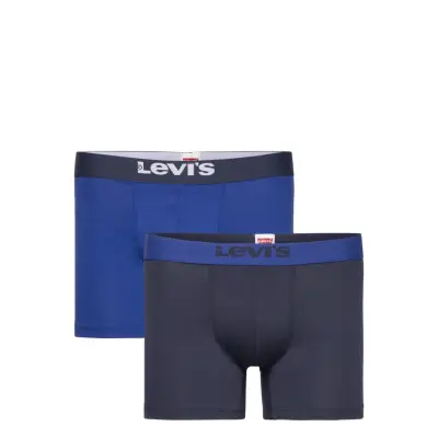 Levis Men Solid Basic Boxer Brief O Boxerkalsonger Navy Levi´s