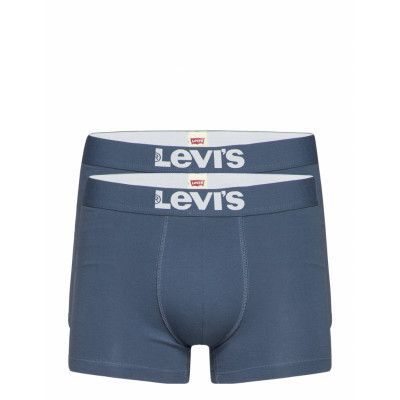 Levis Men Solid Basic Trunk 2P Boxerkalsonger Blå Levi´s