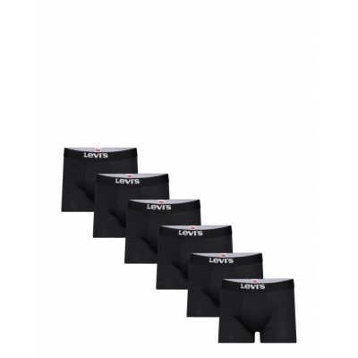 Levis Men Solid Basic Trunk Org Co Boxerkalsonger Svart Levi´s