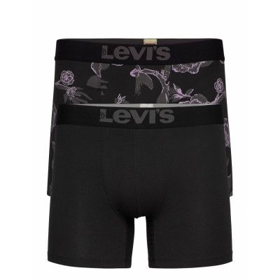Levis Men Spinel Rose Aop Boxer Bri Boxerkalsonger Svart Levi´s
