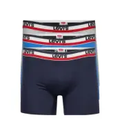 Levis Men Sprtswr Logo Boxer Brief Boxerkalsonger Blå Levi´s