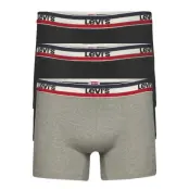 Levi's® Levis Men Sprtswr Logo Boxer Brief 3P Svart