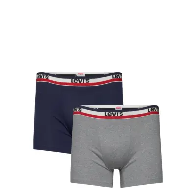Levis Men Sprtswr Logo Boxer Brief *Villkorat Erbjudande Boxerkalsonger Multi/mönstrad Levi´s