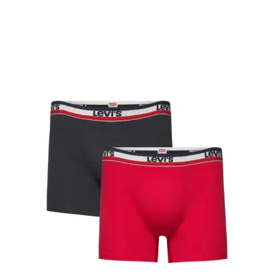 Levis Men Sprtswr Logo Boxer Brief *Villkorat Erbjudande Boxerkalsonger Multi/mönstrad Levi´s