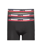 Levis Men Sprtswr Logo Boxer Brief *Villkorat Erbjudande Boxerkalsonger Svart Levi´s