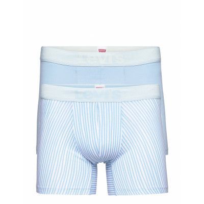 Levis Men Vertical Stripe Aop Boxer Boxerkalsonger Blå Levi´s
