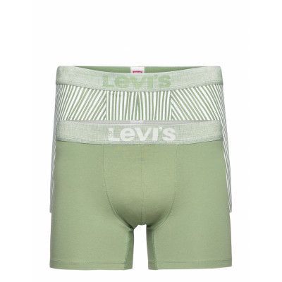 Levis Men Vertical Stripe Aop Boxer Boxerkalsonger Grön Levi´s