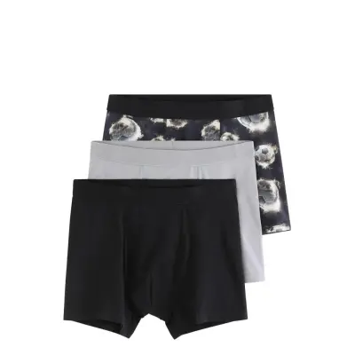 Lindex 3-Pack Boxer Shorts - Black - 158/164