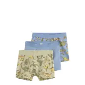 Lindex 3-Pack Boxer Shorts - Blue - 110/116