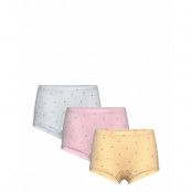 Lindex Boxer 3 Pack Flower Rosa