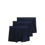 Lindex Boxer 3 Pack Solid Marinblå