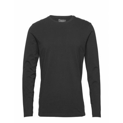Bread & Boxers Long Sleeve Slim Svart