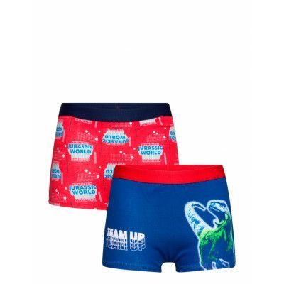 Lot Of 2 Boxers Night & Underwear Underwear Underpants Blå Jurassic World