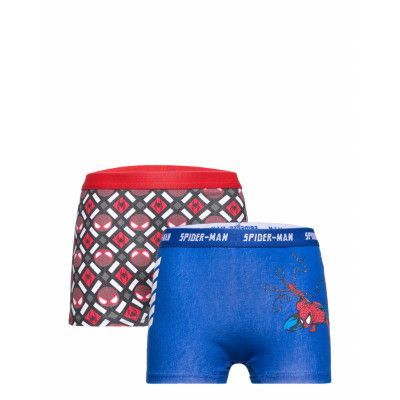 Lot Of 2 Boxers Night & Underwear Underwear Underpants Blå Spider-man