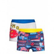 Lot Of 2 Boxers Night & Underwear Underwear Underpants Multi/mönstrad Biler