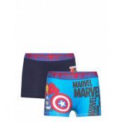 Lot Of 2 Boxers *Villkorat Erbjudande Night & Underwear Underwear Underpants Multi/mönstrad Marvel