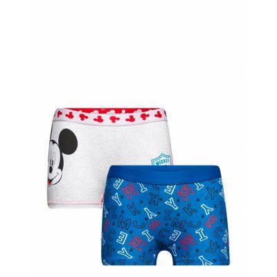 Lot Of 2 Boxers Night & Underwear Underwear Underpants Multi/patterned Mickey Mouse
