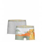 Lot Of 2 Boxers Night & Underwear Underwear Underpants Multi/patterned Løvernes Konge