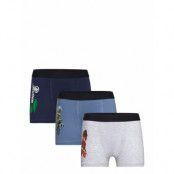 Lwbo 301 - 3-Pack Boxers Night & Underwear Underwear Underpants Multi/mönstrad LEGO Kidswear