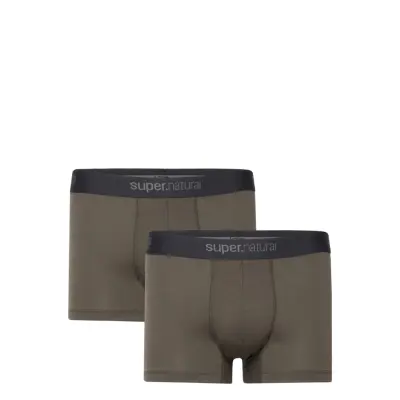 M Tundra175 Boxer 2-Pack *Villkorat Erbjudande Boxerkalsonger Khakigrön Super.natural