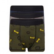 M12010317 - 3 Pack Boxershorts Night & Underwear Underwear Underpants Multi/mönstrad Lego Wear