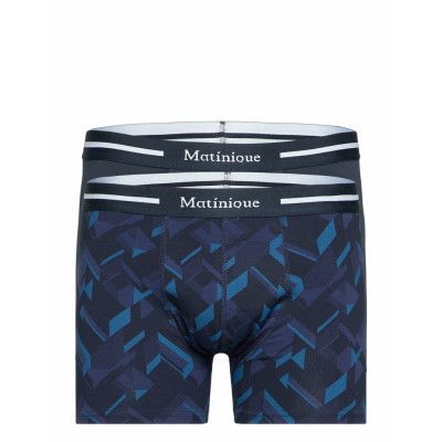 Mangrant 2-Pack Boxerkalsonger Blå Matinique