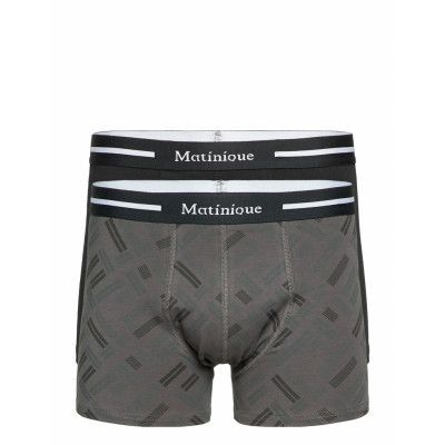 Mangrant 2-Pack Boxerkalsonger Svart Matinique