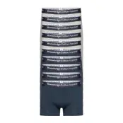 Maple 10-Pack Underwear - Gots/Vega Boxerkalsonger Grå *Villkorat Erbjudande Knowledge Cotton Apparel