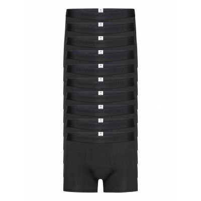 Maple 10-Pack Underwear - Gots/Vega Boxerkalsonger Svart *Villkorat Erbjudande Knowledge Cotton Apparel