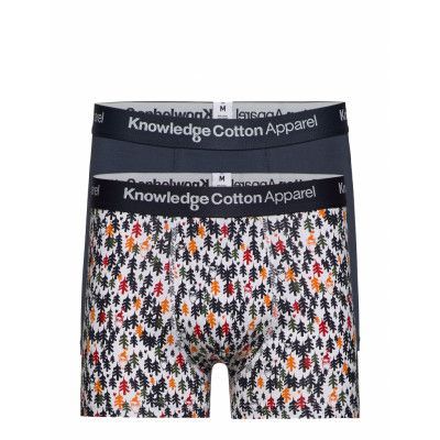 Maple 2 Pack Christmas Underwear - Boxerkalsonger Multi/mönstrad Knowledge Cotton Apparel