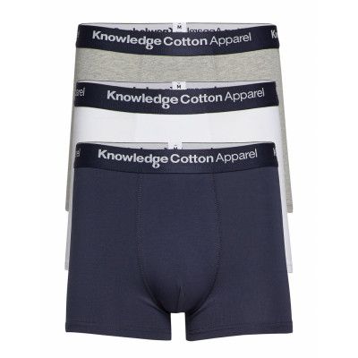 Knowledge Cotton Apparel 3-Pack Underwear - Gots/Vegan Multi/patterned