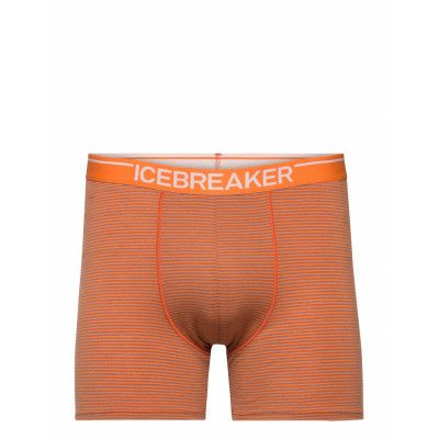 Mens Anatomica Boxers Boxerkalsonger Orange Icebreaker