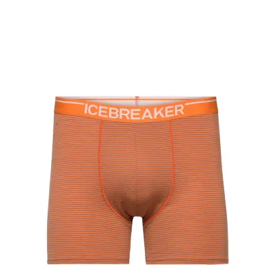 Mens Anatomica Boxers Boxerkalsonger Orange Icebreaker