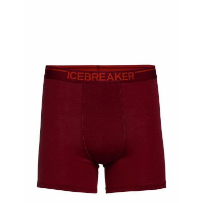M Anatomica Boxers Boxerkalsonger Röd Icebreaker