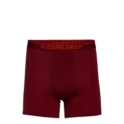 M Anatomica Boxers Boxerkalsonger Röd Icebreaker