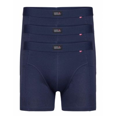 Men's Classic Trunks 3-Pack Sport Boxers Blue Danish Endurance