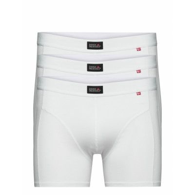 Danish Endurance Men's Classic Trunks 3-Pack Vit