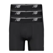 New Balance Mens Mesh 5 Inch Boxer Brief No Fly 3 Pack Svart