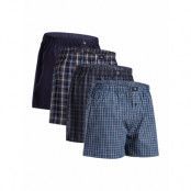 Men's Organic Woven Boxers Underwear Boxer Shorts Multi/patterned Danish Endurance