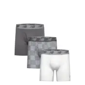 New Balance Mens Premium 6" Boxer Brief With Fly 3 Pack Grå