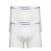 Mens Trunk 2-Pack Underwear Boxerkalsonger Vit J. Lindeberg