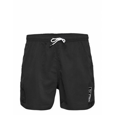 Mens Woven Boxer Shorts Casual Svart EA7