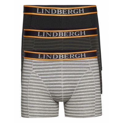 Mixed Bamboo Boxers 3 Pack Boxerkalsonger Blå Lindbergh