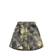 Monki Relaxed Cotton Boxer Shorts - Green - L