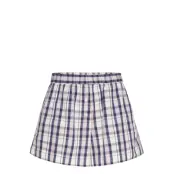 Monki Relaxed Cotton Boxer Shorts - Yellow - M