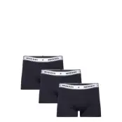 Morris Morris Boxer Brief 3-Pack Black Marinblå