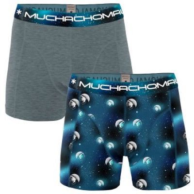 Muchachomalo 2-pack Cotton Stretch Man On The Moon Boxer * Kampanj *