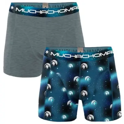 Muchachomalo 2-pack Cotton Stretch Man On The Moon Boxer * Kampanj *