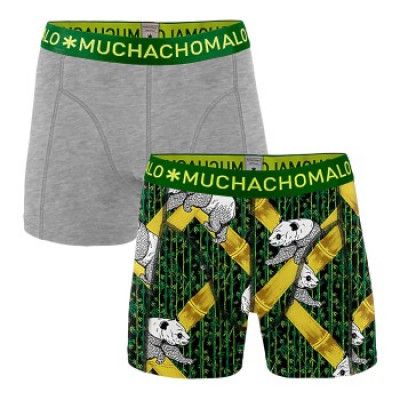 Muchachomalo 2-pack Solid Panda Boxer * Fri Frakt * * Kampanj *