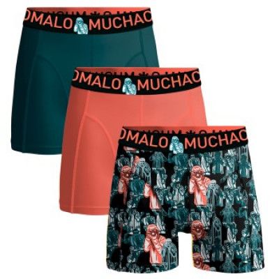 Muchachomalo 3-pack Cotton Stretch Camera Boxer